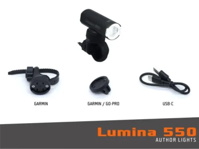 SVETLO PREDNÉ LUMINA 550 lm s USB 3 SVETLO PREDNÉ LUMINA 550 lm s USB